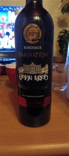 Bordeaux Château Roque Guillac Damnation 2020