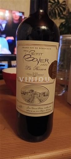 Burdeos Côtes-de-Bordeaux Château Petit Boyer La Passion 2023