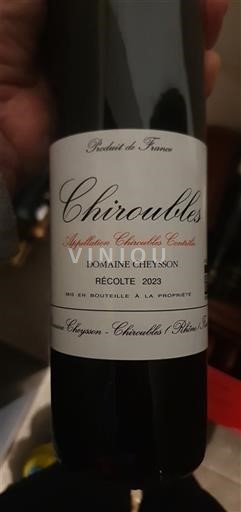 Beaujolais Chiroubles Domaine Cheysson 2023