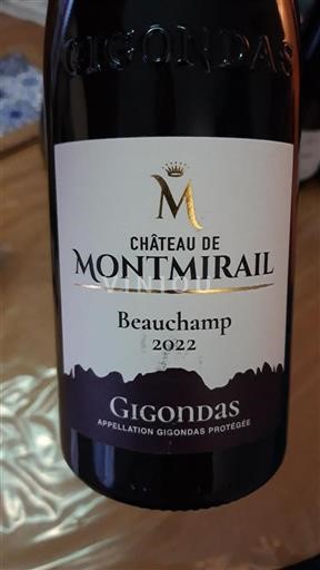 Valle del Rodano Gigondas Château Montmirail Beauchamp 2022