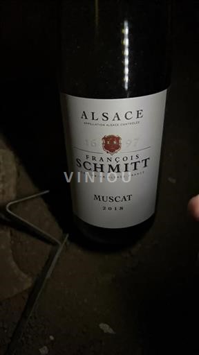 Alsacia Grand Cru François Schmitt Muscat 2018