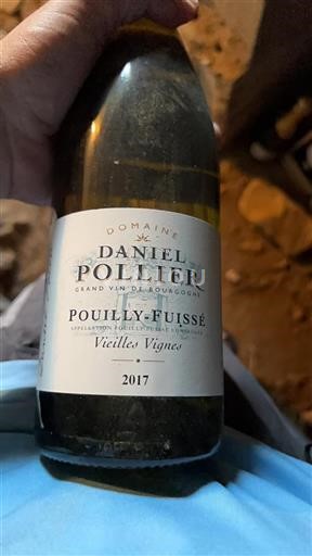 Burgund Pouilly-fuissé Domaine Daniel Pollier Vieilles Vignes 2017