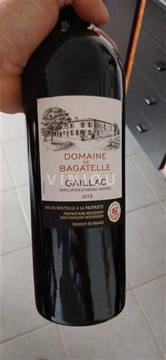 Sudoeste Gaillac Domaine Bagatelle 2018