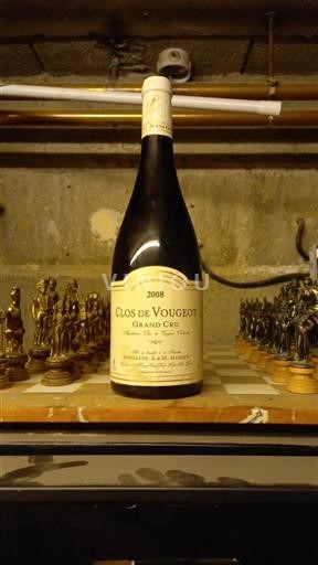 Burgundy Clos-de-Vougeot Grand Cru Domaine J & M Simon 2008