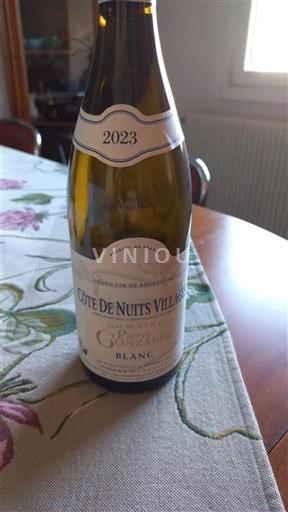 Bourgogne Côte de Nuits-byar Domaine Pierre Gonzalez 2023