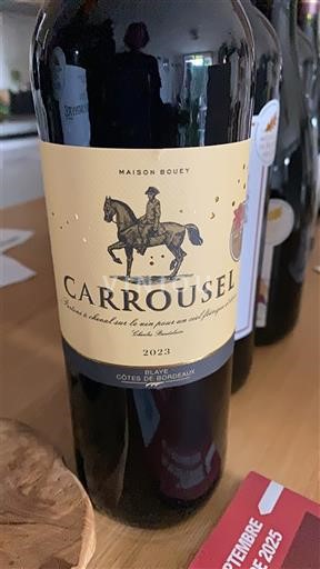 Bordeaux Blaye-Côtes-de-Bordeaux Maison Bouey Carrousel 2023
