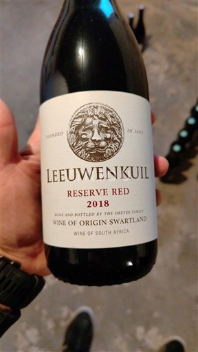 Regione Costiera Swartland Leeuwenkuil Reserve Red 2018