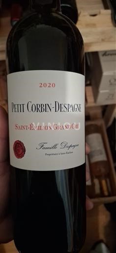 Bordeaux Saint-Émilion Grand Cru Grand Cru Petit Corbin-Despagne 2020