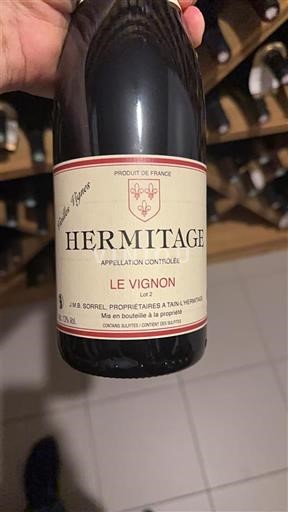 Rhône Valley Hermitage Jean-Michel Sorrel Le Vignon Non-Vintage