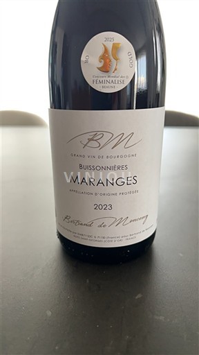 Bourgogne Maranges Bertrand de Muncy Buissonnières 2023