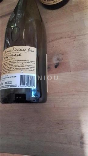 Burgundi Mâcon ja Mâcon-kylät Vignerons Azé Baronne de Saint-Jean 2022