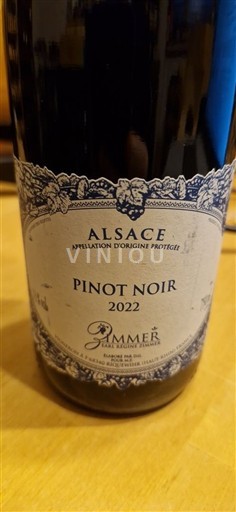 Elsass Zimmer Pinot Noir 2022