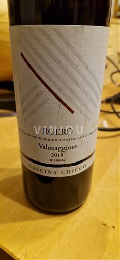Piemonte Roero Cascina Chicco Valmaggiore Riserva 2018