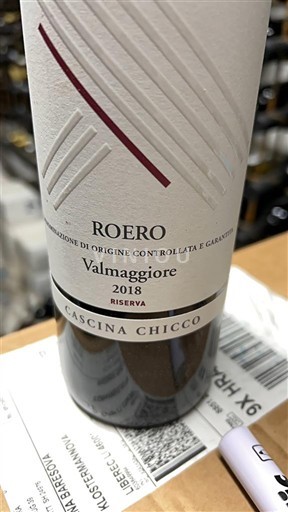 Piedmont Wines Roero Cascina Chicco Valmaggiore Riserva 2018