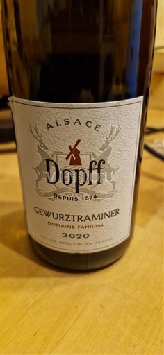 Alsace Gewurztraminer Dopff Gewurztraminer 2020