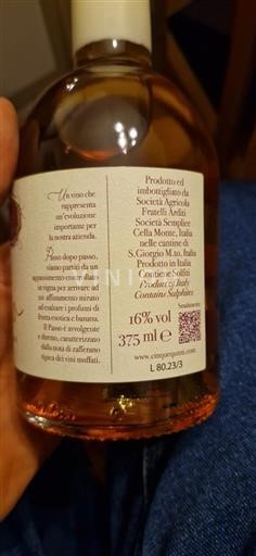 Piemont Monferrato Cinque Quinti Passo 2021