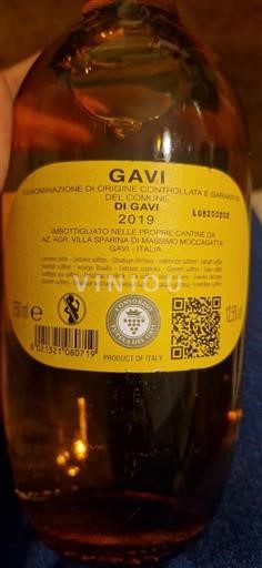 Piëmont Gavi Villa Sparina 2019