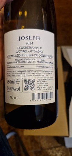 Tridentsko-Horní Adiže Horní Adiže Hofstätter Joseph 2024