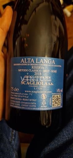 Piemonte Alta Langa Scagliola Riserva 2018