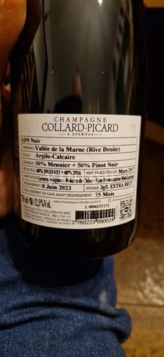 Champagne Collard-Picard ADN Noir 2016