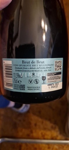 Piémont Dacastello Brut de Brut 2023