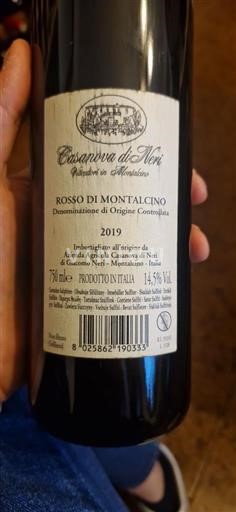 Toscane Rosso di Montalcino Casanova di Neri 2019