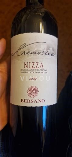 Piëmont Nizza Bersano Cremosina 2021