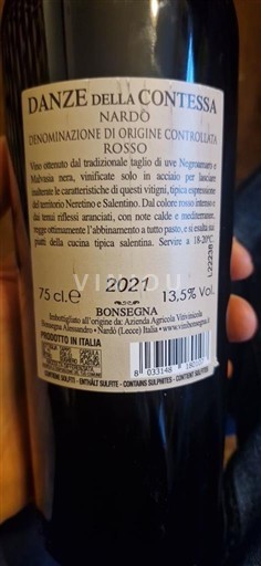 Puglia Nardò Bonsegna Danze della Contessa 2021