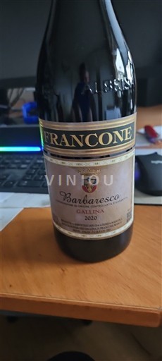 Piemonte Barbaresco Francone Gallina 2020