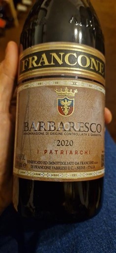 Piemonte Barbaresco Francone I Patriarchi 2020