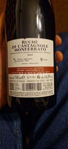 Piëmont Ruché di Castagnole Monferrato Vinchio Vaglio Rebus 2022
