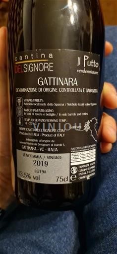 Piemonte Gattinara Cantina del Signore Il Putto 2019