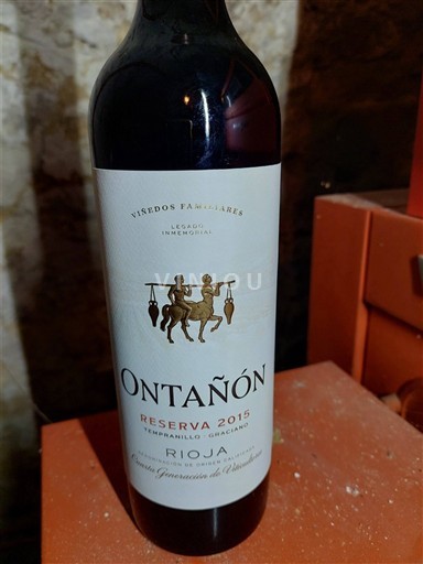 La Rioja Rioja Ontañón Reserva 2015