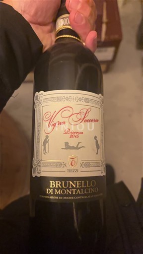 Toscana Brunello di Montalcino. Tiezzi Vigna Soccorso Riserva 2015