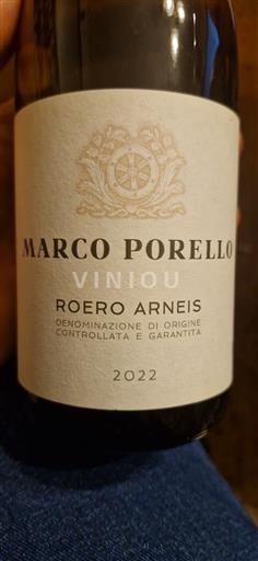 Piedmont Wines Roero Marco Porello Roero Arneis 2022