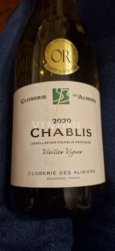Bourgogne Chablis Closerie des Alisiers Vieilles Vignes 2020