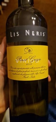 Friuli Venezia Giulia Friuli Isonzo Lis Neris Pinot Grigio 2019
