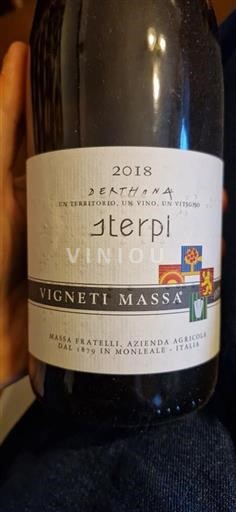 Piemonte Colli Tortonesi Vigneti Massa Sterpi derthona 2018