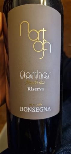 Puglia Bonsegna Narthos Riserva 2019