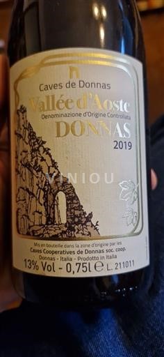 Aostavallei Donnas Caves de Donnas 2019