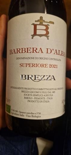 Piemonte Barbera d'Alba Brezza Superiore 2021