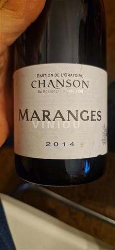 Burgundsko Maranges Chanson Borgogna maranges 2014