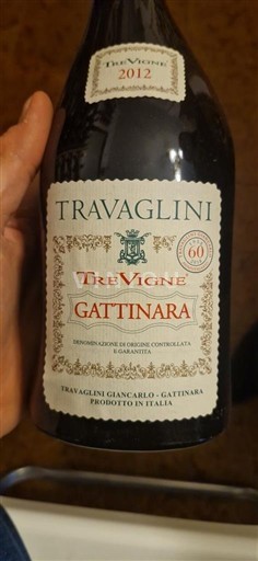 Piemonte Gattinara Travaglini TreVigne 2012