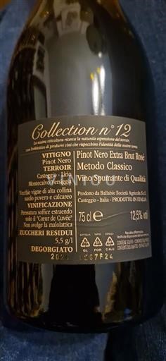 Lombardiet Oltrepò Pavese Ballabio Societa Agricola Farfalla Rose' Collection n°12 2024