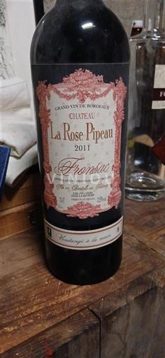 Bordeaux Fronsac Château La Rose Pipeau 2011