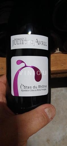 Rhônevallei Côtes-du-rhône Juliette Avril 2022