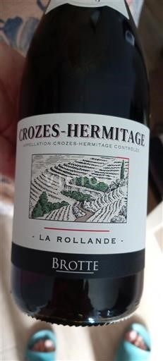 Thung lũng Rhône Crozes-hermitage Brotte La Rollande Không niên vụ