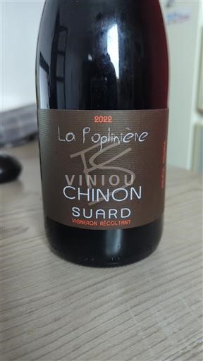 Thung lũng sông Loire Chinon Suard La Poplinière 2022