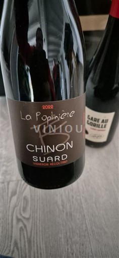 Valle del Loira Chinon Suard La Poplinière 2022
