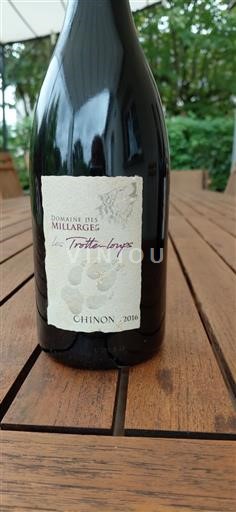 Loiredalen Chinon Domaine des Millarges Les Trotte-loups 2016